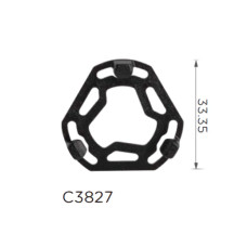 Кліпси C3827 для облицювання днища AUDI, SEAT, SKODA, VOLKSWAGEN (WHT003386) ( уп. 100 шт.)
