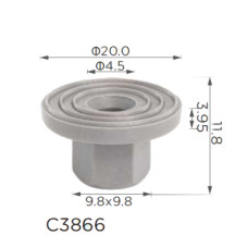 Гайки C3866 AUDI,SEAT,VOLKSWAGEN (8E0825265C, 20036)  ( уп. 100 шт.)