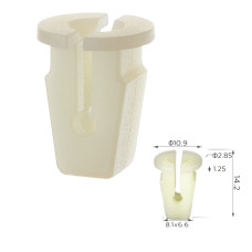 Кліпси C0945 під саморіз VW, AUDI, SEAT (165827592, 57309, 14201)  ( уп. 100 шт.)