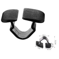Кліпси C1413 капота Audi VW Seat Skoda 1H586384901C  ( уп. 100 шт.)