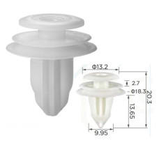 Кліпси C0391 CitroenLexusToyota9046709206 9046710161 90467W0005 SubaruSuzuki MazdaKiaHyundai (уп100) Кліпси C0391 CitroenLexusToyota9046709206 9046710161 90467W0005 SubaruSuzuki MazdaKiaHyundai (уп100)