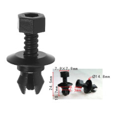 Кліпси C1736 молдинга порога Volkswagen Audi 3C0853934 (уп.100шт) Кліпси C1736 молдинга порога Volkswagen Audi 3C0853934 (уп.100шт)