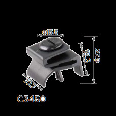 Скоби C3450 підкрилок Toyota скоба  із закруткою  12768 ( уп. 100 шт.)