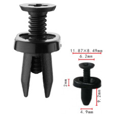 Кліпси C1395 Ford Mazda 3M8Z1502316A GJ6E50715A (уп.100шт) Кліпси C1395 Ford Mazda 3M8Z1502316A GJ6E50715A (уп.100шт)