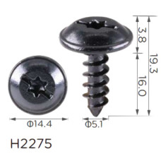Саморіз H2275 VOLKSWAGEN, AUDI, SEAT, SKODA (WHT003954, 18644)( уп. 100 шт.)