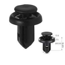 Кліпси C0955 підкрилок/бампер Acura/ Honda (91506S9A003) чорні (уп.100шт) Кліпси C0955 підкрилок/бампер Acura/ Honda (91506S9A003) чорні (уп.100шт)