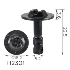 Гвинт H2301 із швидкою фіксацією BMW (51718212148,7147177492) ( уп. 100 шт.)