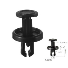 Фіксатор C3688 натискна/розпірна капот,бампер TOYOTA (9046709242)  ( уп. 100 шт.)