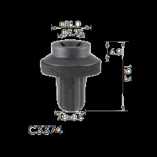 Кліпси C3374 кріплення дверей MERCEDES (A0009983685) ( уп. 100 шт.) Кліпси C3374 кріплення дверей MERCEDES (A0009983685) ( уп. 100 шт.)