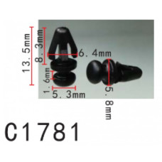 Кліпси C1781 ущільнювача FORD (1042065, W702985S300, W702985, W7029851042065, 15030) (уп. 100шт.) Кліпси C1781 ущільнювача FORD (1042065, W702985S300, W702985, W7029851042065, 15030) (уп. 100шт.)