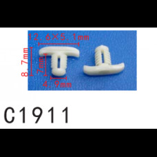 Кліпси C1911 ущільнювач дверей VW, AUDI, SEAT, SKODA (1Z0837732, 10662)( уп. 100 шт)