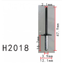 Заклепки H2018 металева TOYOTA, LEXUS (47.9MM) (9026905034, 90269-04047) ( уп. 100 шт.) Заклепки H2018 металева TOYOTA, LEXUS (47.9MM) (9026905034, 90269-04047) ( уп. 100 шт.)