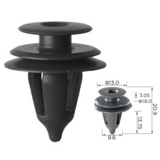 Кліпси C0270 обшивки Toyota Lexus 6777112040 ( уп. 100 шт.) Кліпси C0270 обшивки Toyota Lexus 6777112040 ( уп. 100 шт.)