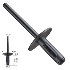 Заклепки C0282 пластиковая BMW 51717002953 ( уп. 100 шт.) Заклепки C0282 пластиковая BMW 51717002953 ( уп. 100 шт.)
