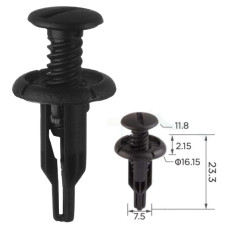 Кліпси C0339 обшивки Honda 91561S84A21ZA (уп.100шт) Кліпси C0339 обшивки Honda 91561S84A21ZA (уп.100шт)