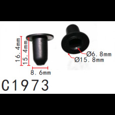 Кліпси C1973 молдингу Audi Seat Skoda VW 3C0853586  ( уп. 100 шт.)