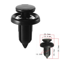 Кліпси C1119 розпірні HONDA, NISSAN (0155309241, 91506-S9A-003, 91506S9A003, 11423) (100шт) Кліпси C1119 розпірні HONDA, NISSAN (0155309241, 91506-S9A-003, 91506S9A003, 11423) (100шт)