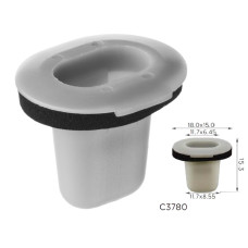 Кліпси C3780 Кріплення фари HONDA (90650SZT003) ( уп. 100 шт.) Кліпси C3780 Кріплення фари HONDA (90650SZT003) ( уп. 100 шт.)