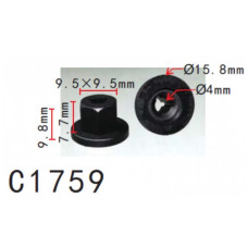 Гайки C1759 GM FORD OPEL (90413589, 180942, 20000)  ( уп. 100 шт.)