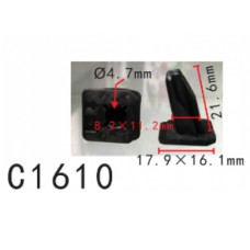 Кліпси C1610 утримувач бампера TOYOTA, LEXUS (5219722020, 52197-22020, 14830) ( уп. 100 шт.) Кліпси C1610 утримувач бампера TOYOTA, LEXUS (5219722020, 52197-22020, 14830) ( уп. 100 шт.)