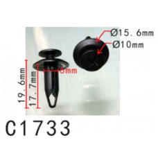 Кліпси C1733 розпірн FORD (1007932, YS4Z16K262AA, 11116) (уп.100шт) Кліпси C1733 розпірн FORD (1007932, YS4Z16K262AA, 11116) (уп.100шт)