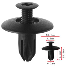 Кліпси C0556 розпірні HONDA (91524-SE0-003, 91524SE0003, 11022) (уп.100шт) Кліпси C0556 розпірні HONDA (91524-SE0-003, 91524SE0003, 11022) (уп.100шт)