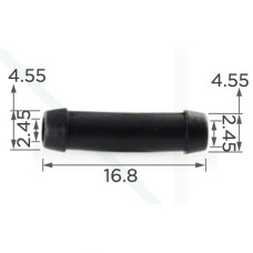 З’єднувач C0400 для трубок d4.4мм OEM 22011 ( уп. 100 шт.) З’єднувач C0400 для трубок d4.4мм OEM 22011 ( уп. 100 шт.)
