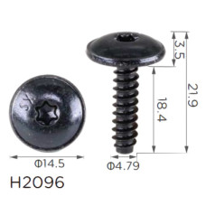 Саморіз H2096 Volkswagen,BMW (N90775801,07146963883) ( уп. 100 шт.) Саморіз H2096 Volkswagen,BMW (N90775801,07146963883) ( уп. 100 шт.)