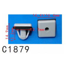Кліпси C1879  молдингу HYUNDAI, KIA (8775935000, 87759-35000, 14910) ( уп. 100 шт.)
