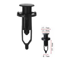 Кліпси C1178 розпірні TOYOTA, LEXUS (52161-20010, 5216120010, 11436) (100шт) Кліпси C1178 розпірні TOYOTA, LEXUS (52161-20010, 5216120010, 11436) (100шт)