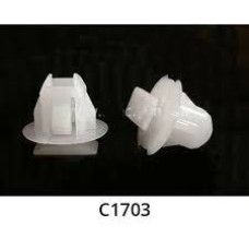 Кліпси C1703 молдингу крила Nissan 76882JG10A T=15.9, D=12.0*6.0, H=14.9, F=11.6*10.7 (уп. 100шт)